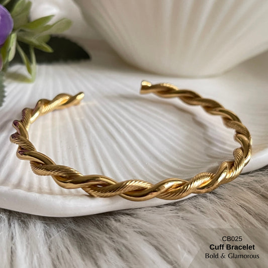Cuff Bracelet | CB025 | Double Twist