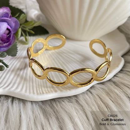 Cuff Bracelet | CB026 | Infinity Loop