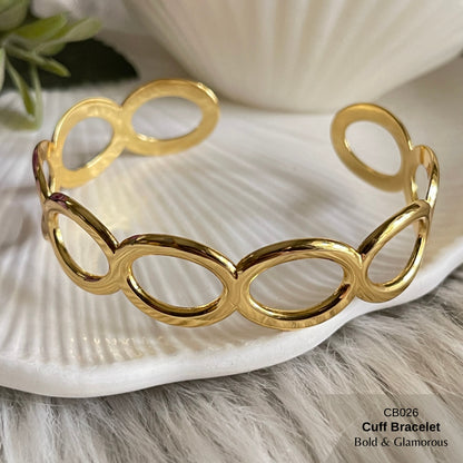 Cuff Bracelet | CB026 | Infinity Loop