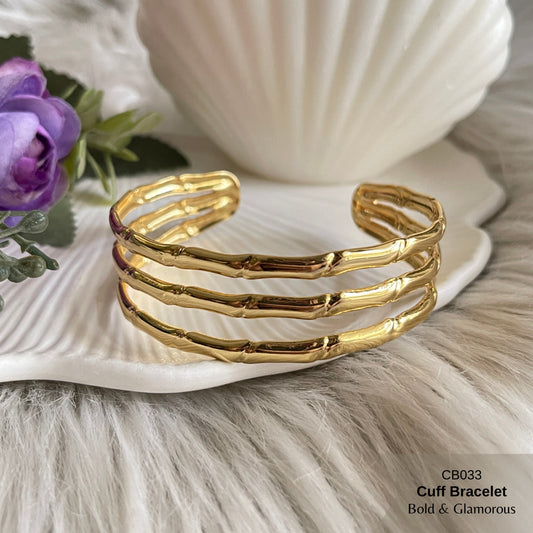 Cuff Bracelet | CB033 | Triple Grove