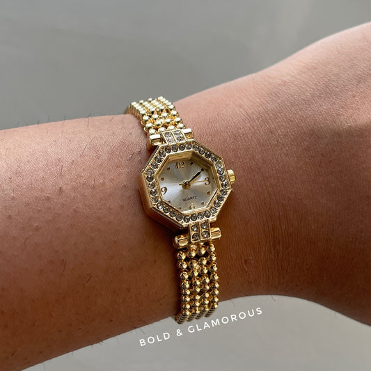 Vintage Watch | VTW002 | Gold
