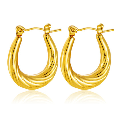 Statement Hoop Earring | SSHE065