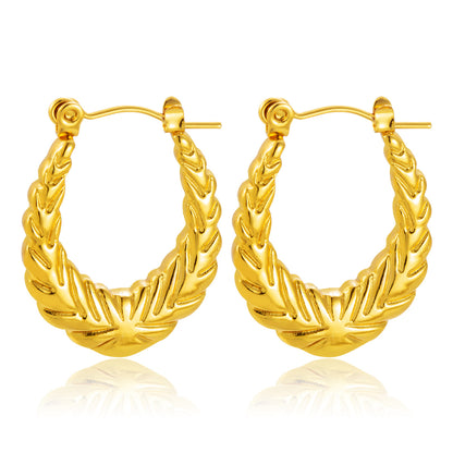 Statement Hoop Earring | SSHE070