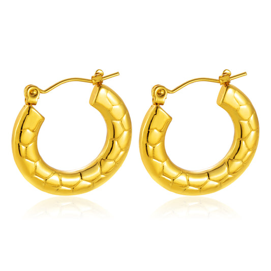 Statement Hoop Earring | SSHE073