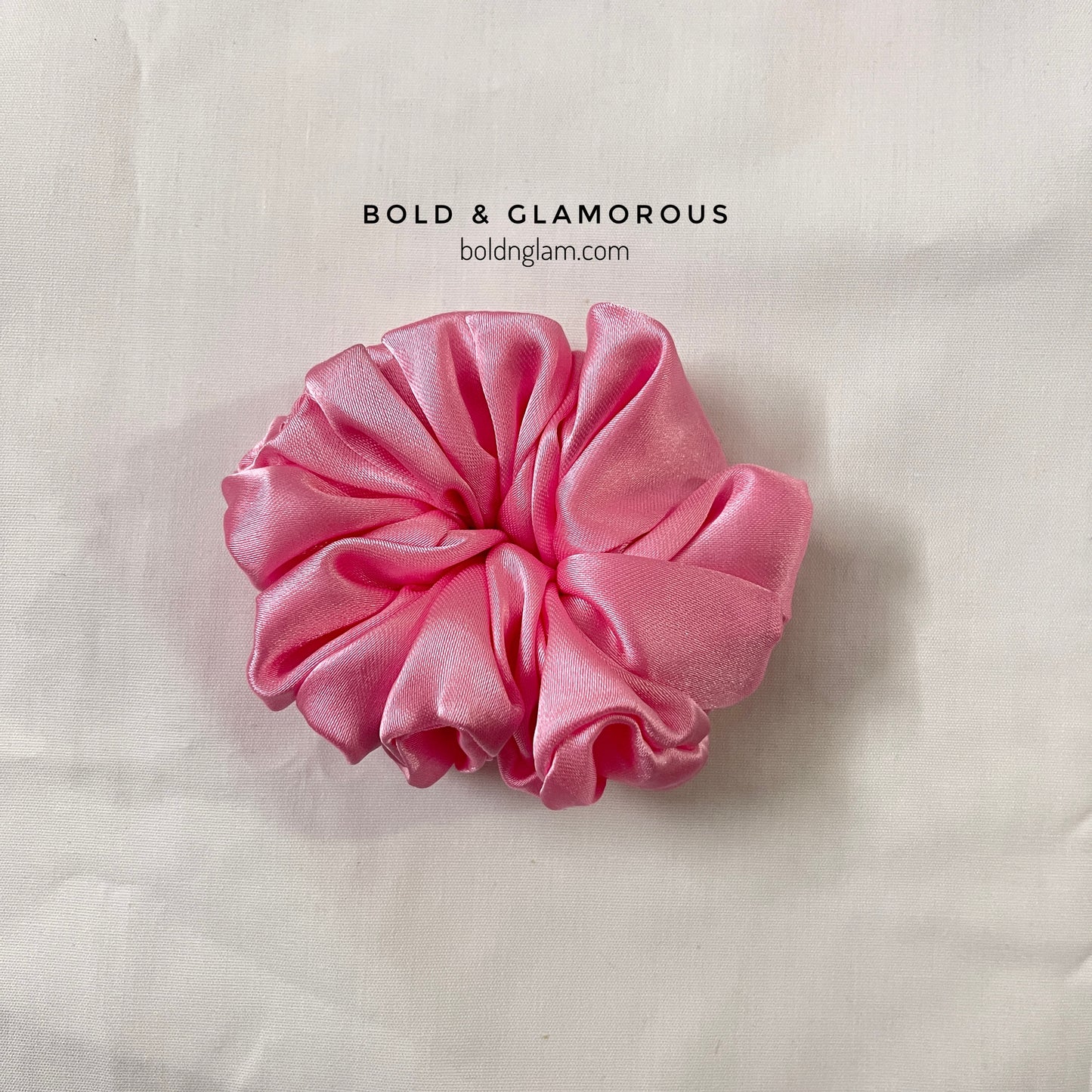 Japanese Silk Scrunchies #14 Baby Pink