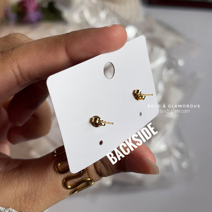 Stud Earring | STE101 | Zircon Round