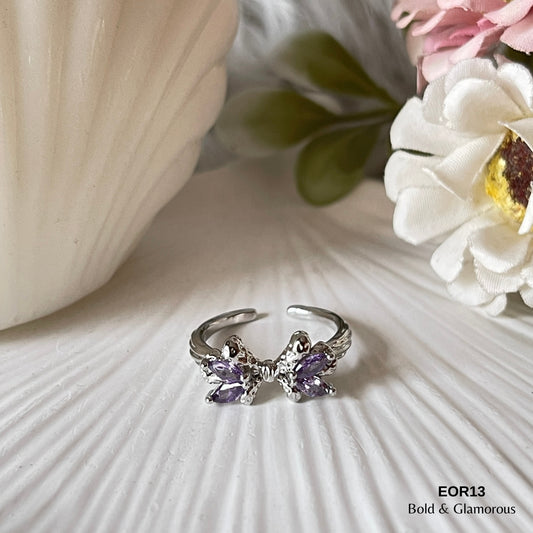 Finger Ring EOR13 Purple