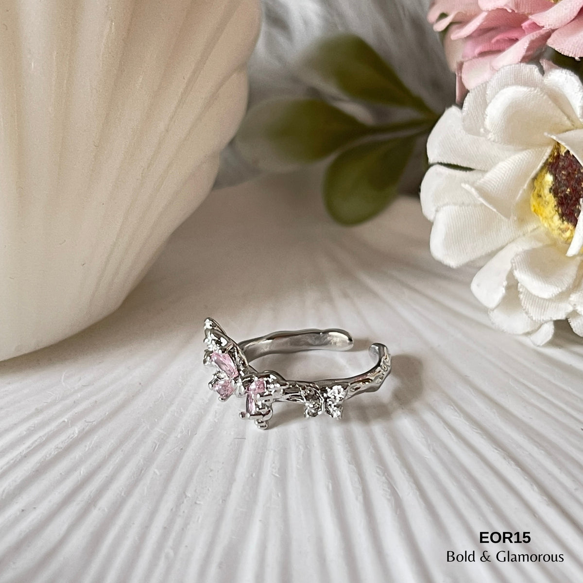 Finger Ring EOR15 Pink