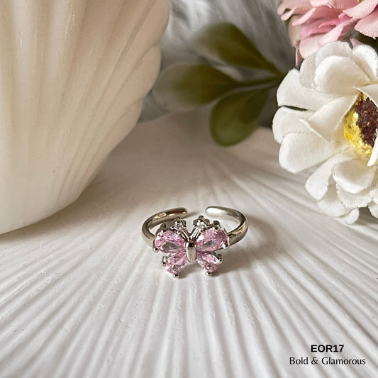 Finger Ring EOR17 Pink