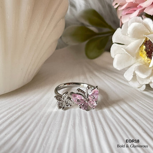 Finger Ring EOR18 Pink