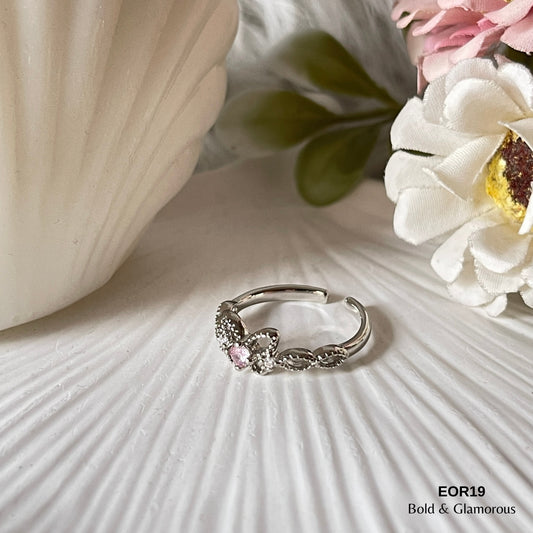Finger Ring EOR19 Pink