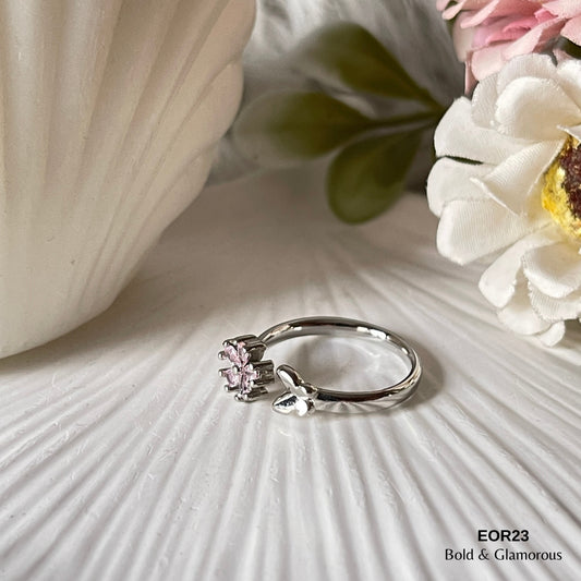 Finger Ring EOR23 Pink