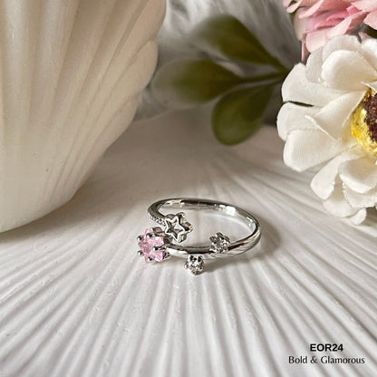 Finger Ring EOR24 Pink