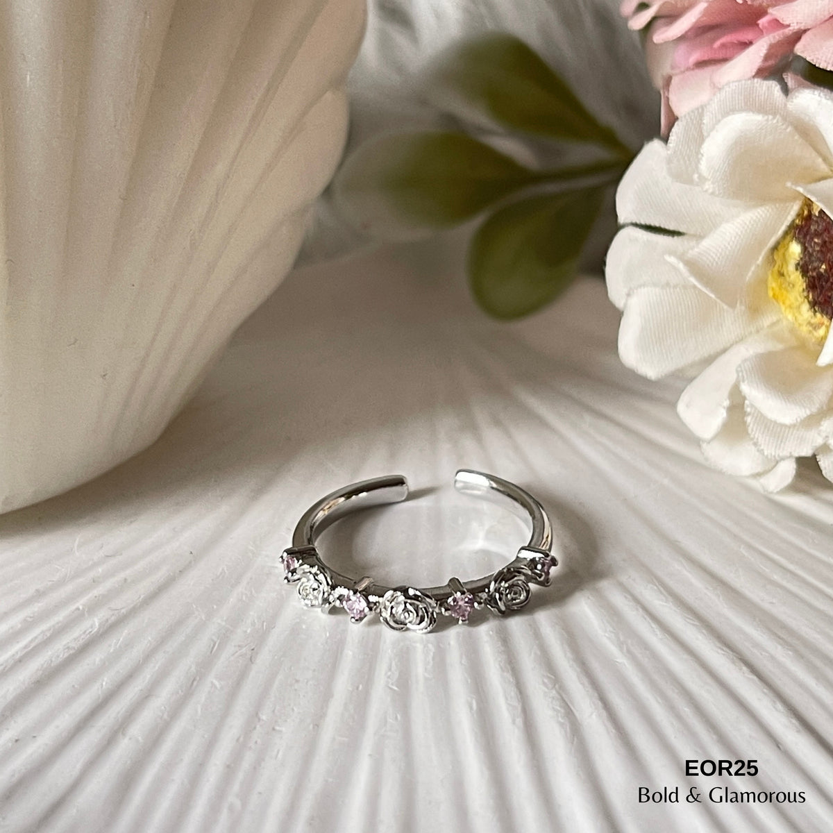 Finger Ring EOR25 Pink