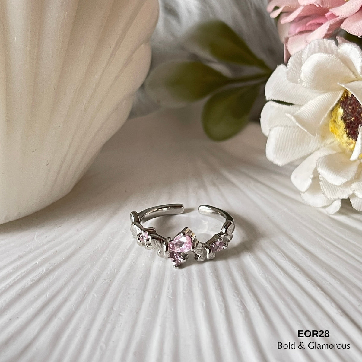 Finger Ring EOR28 Pink