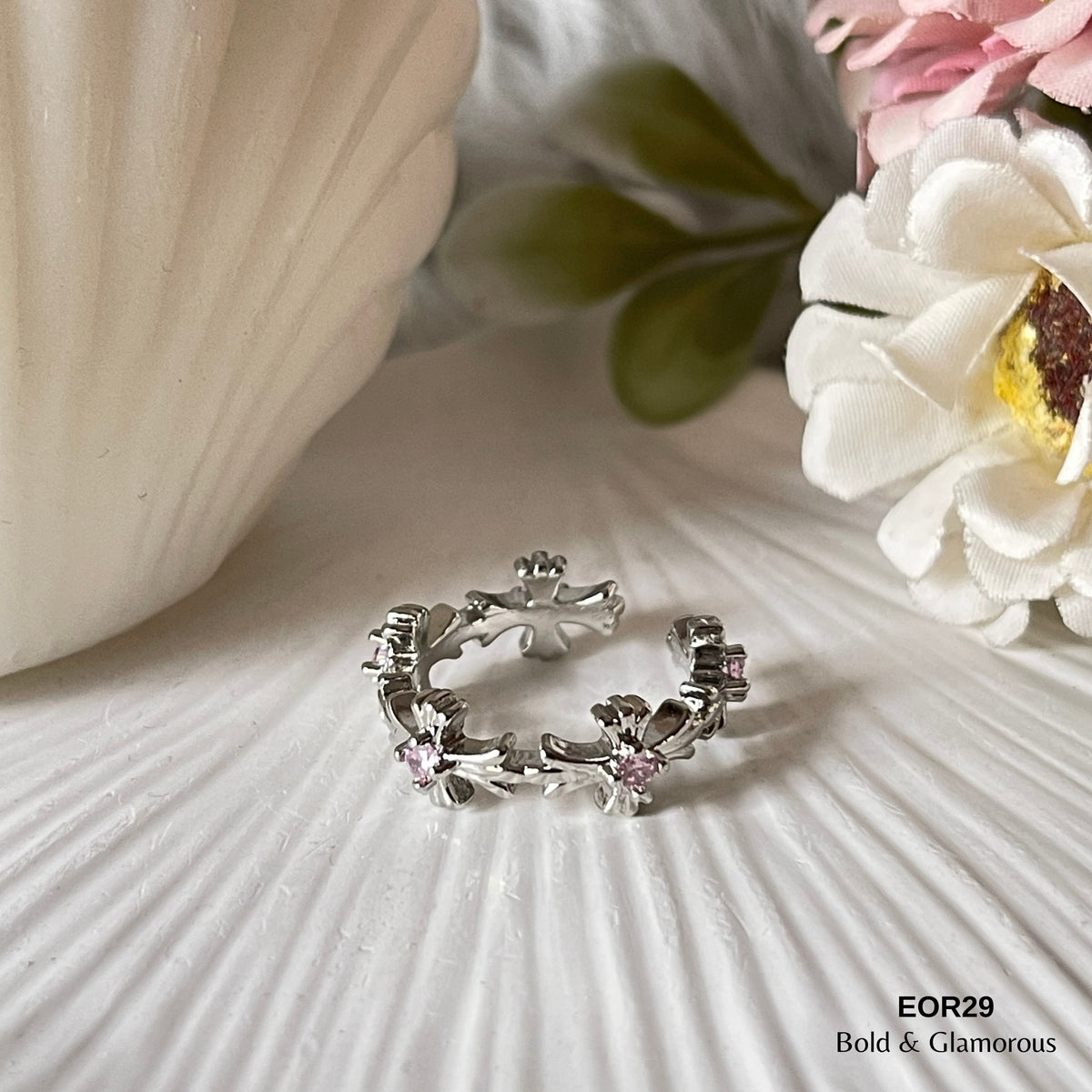 Finger Ring EOR29 Pink