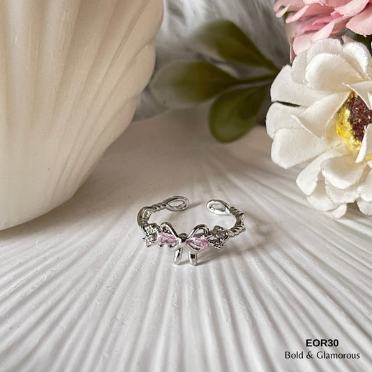Finger Ring EOR30 Pink