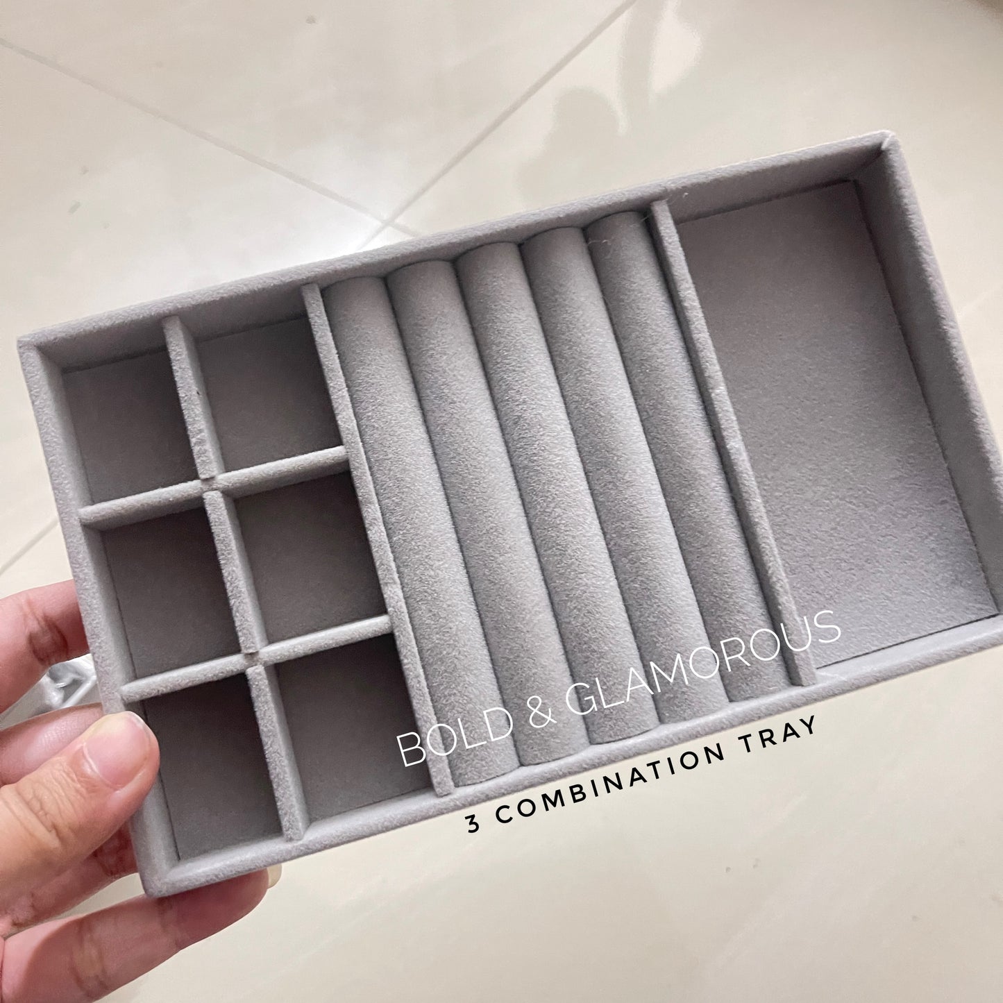 Jewelry Tray | Large | 3 Combination Tray