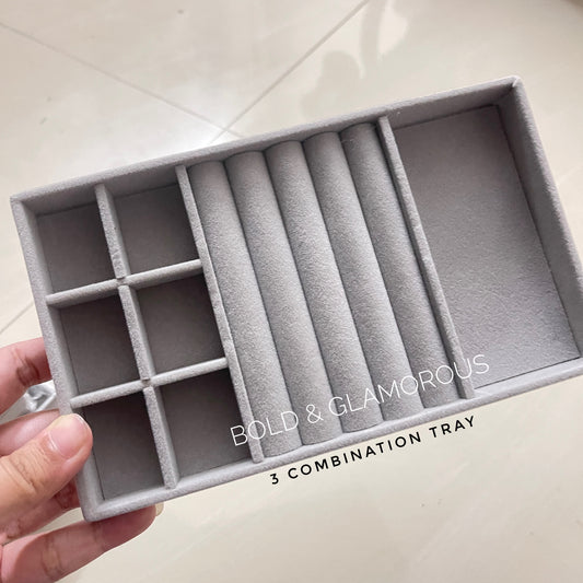 Jewelry Tray | Large | 3 Combination Tray