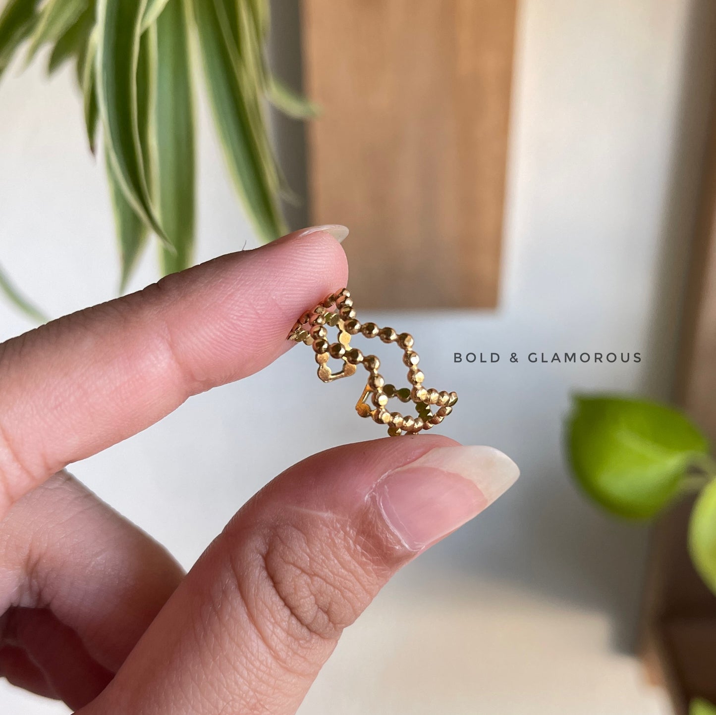 Statement Ring | SR210 | Gold