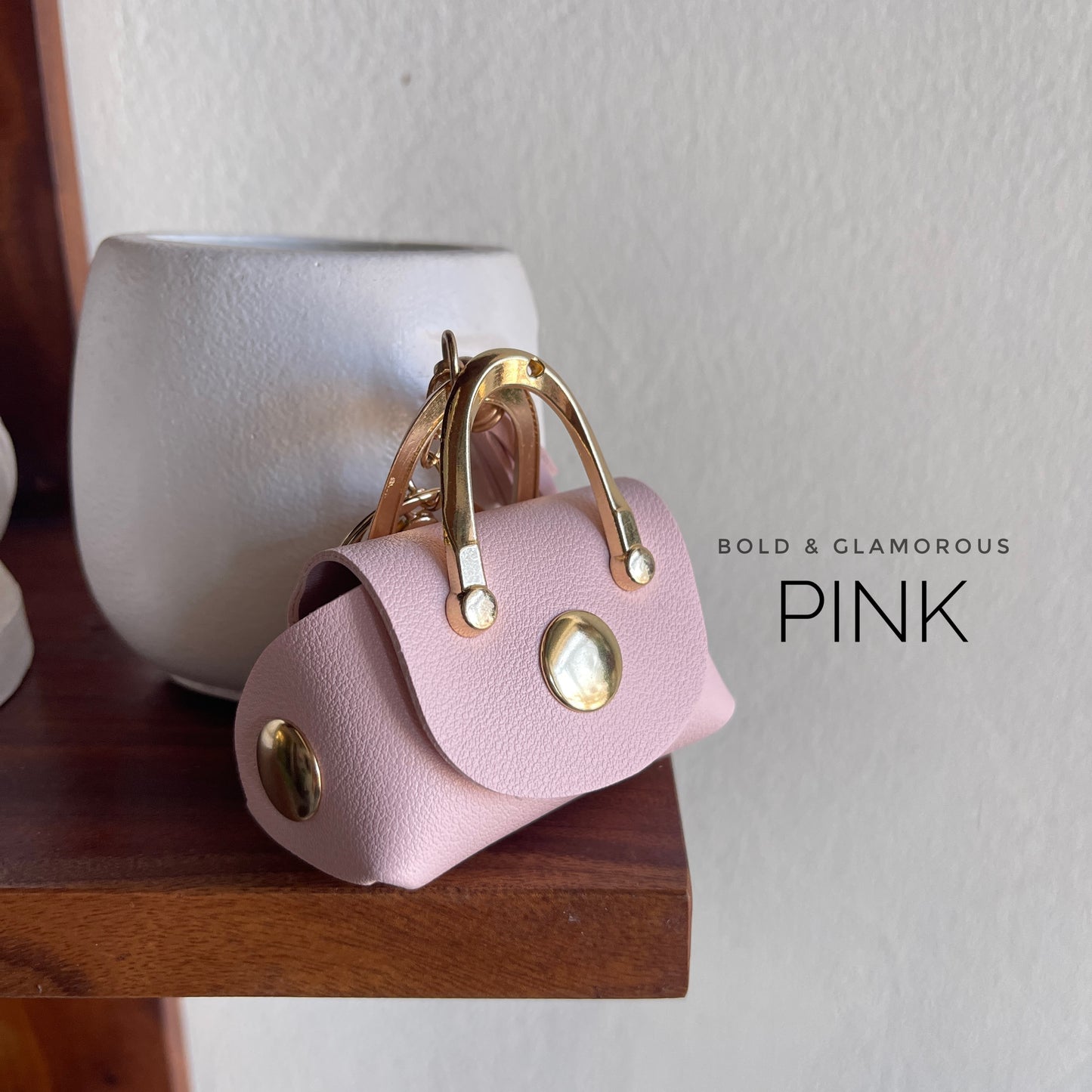 Multifunctional Bag Charms | BC001 | Pink
