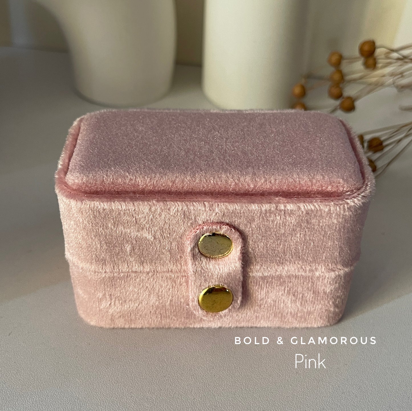 Mini Ring Box | MRB02 | Pink