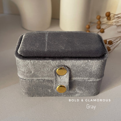 Mini Ring Box | MRB02 | Gray