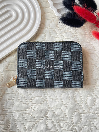 11 Card Slot Wallet : Blue Gray