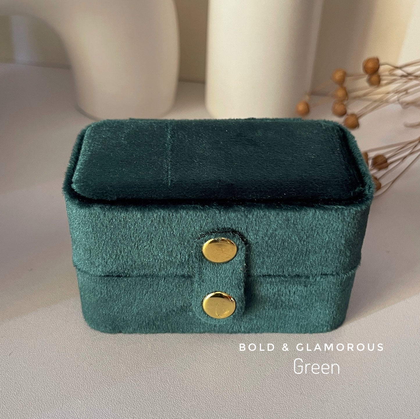 Mini Ring Box | MRB02 | Green
