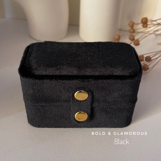 Mini Ring Box | MRB02 | Black