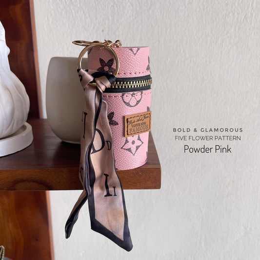 Multifunctional Bag Charms | BC003 | Five Flowered Pink