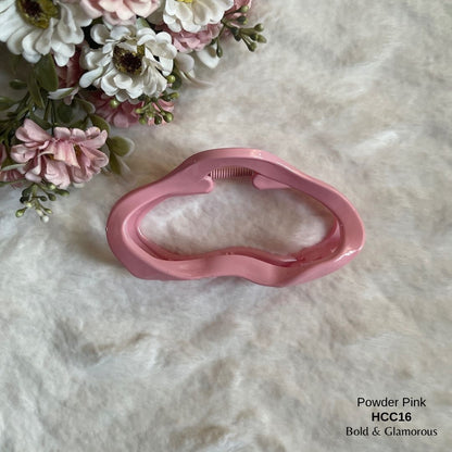 Hair Claw Clip | HCC16 | Powder Pink