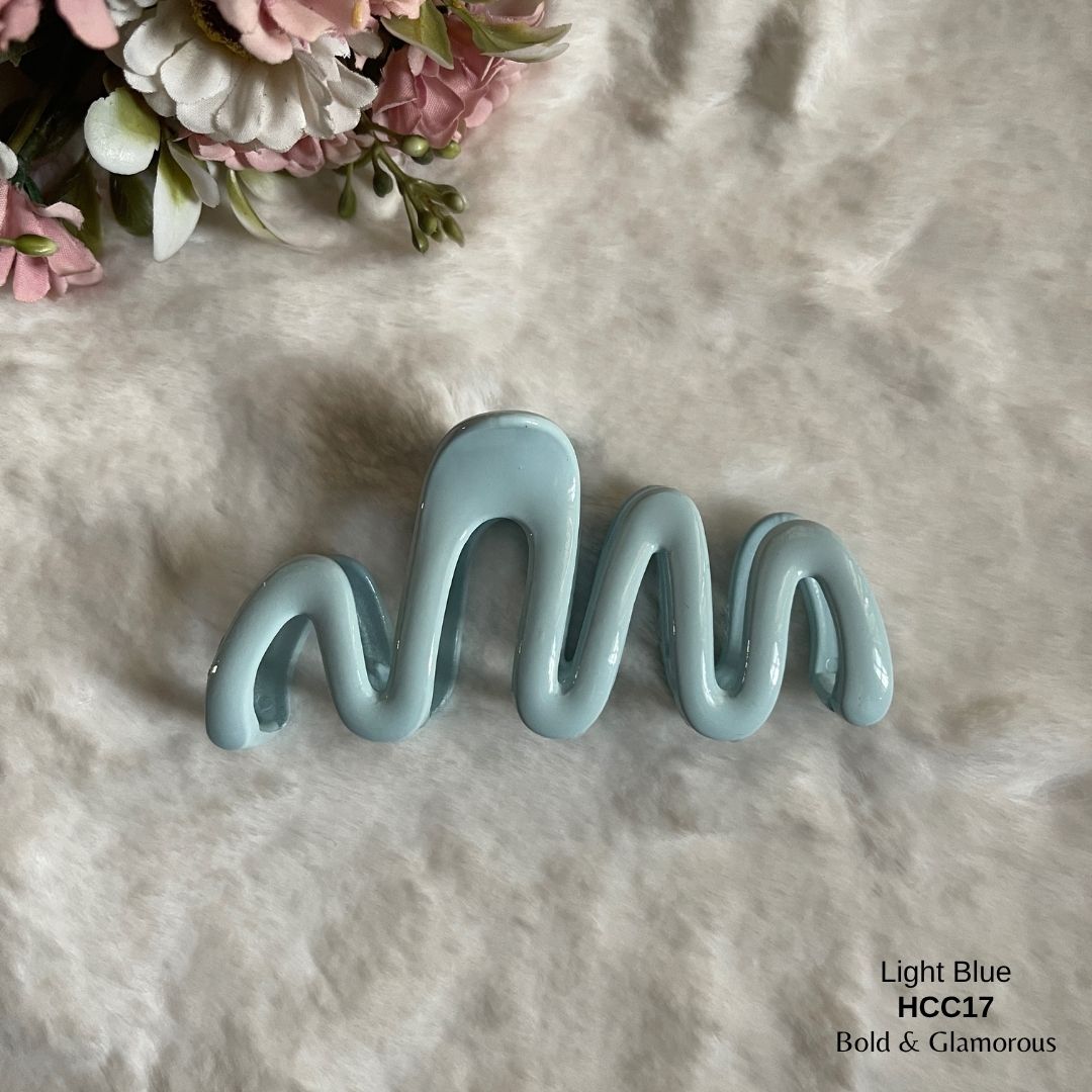 Hair Claw Clip | HCC17 | Light Blue