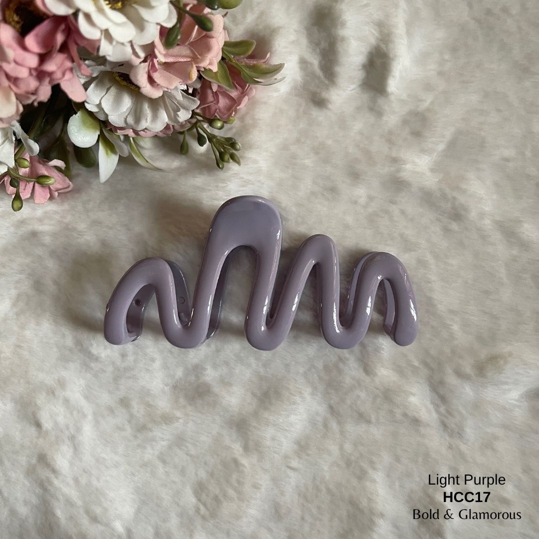 Hair Claw Clip | HCC17 | Light Purple