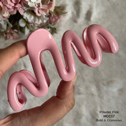Hair Claw Clip | HCC17 | Powder Pink