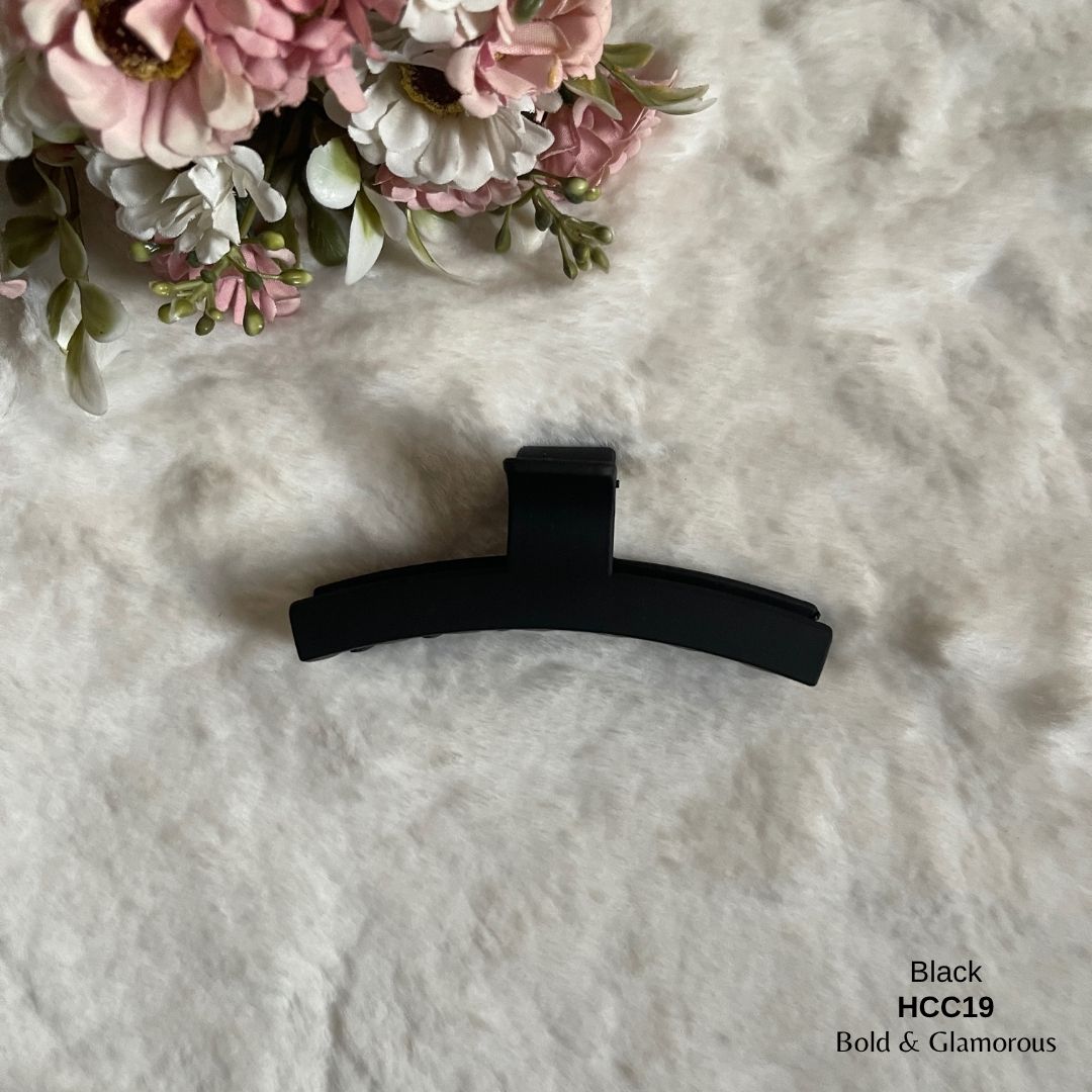 Hair Claw Clip | HCC19 | Black