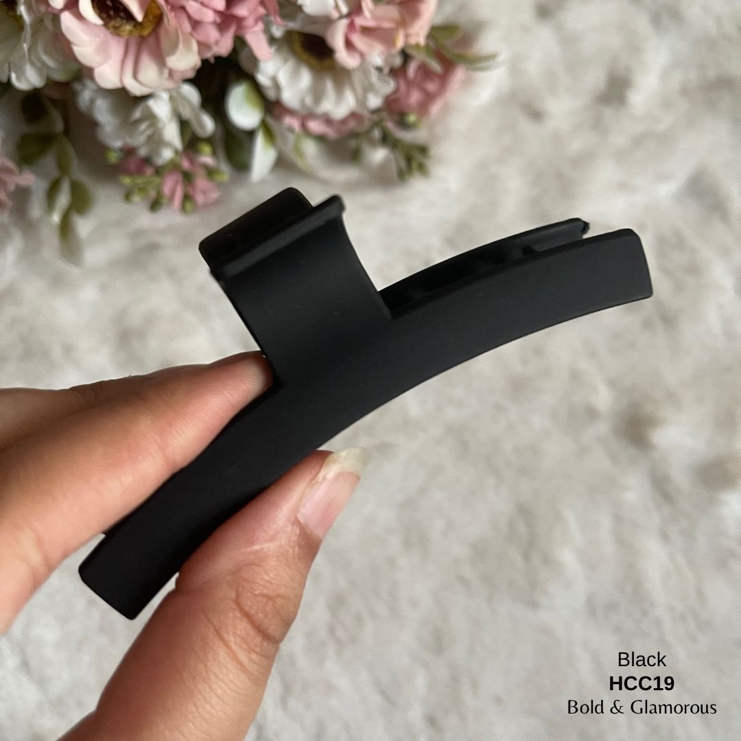 Hair Claw Clip | HCC19 | Black