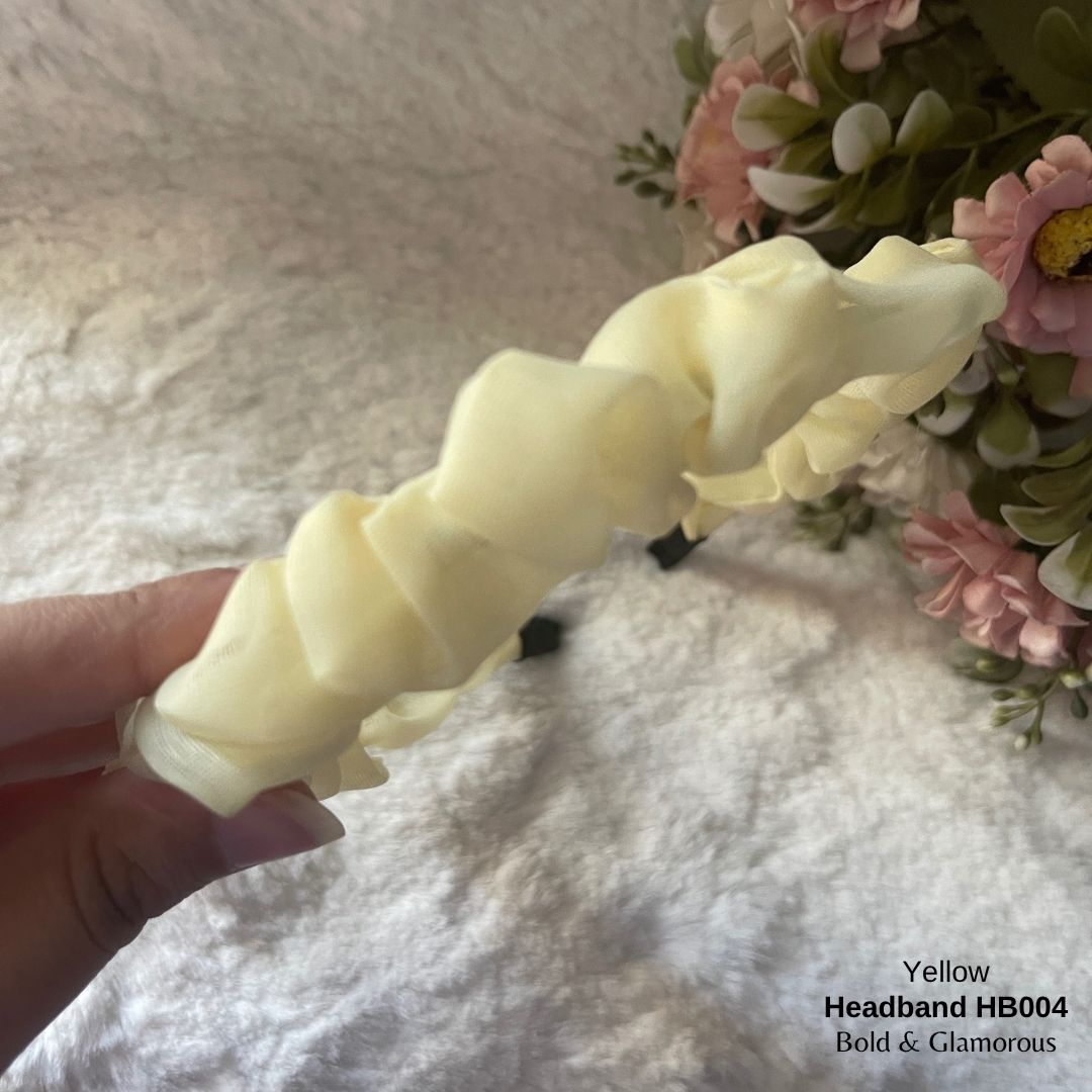 Headband | HB004 | Yellow