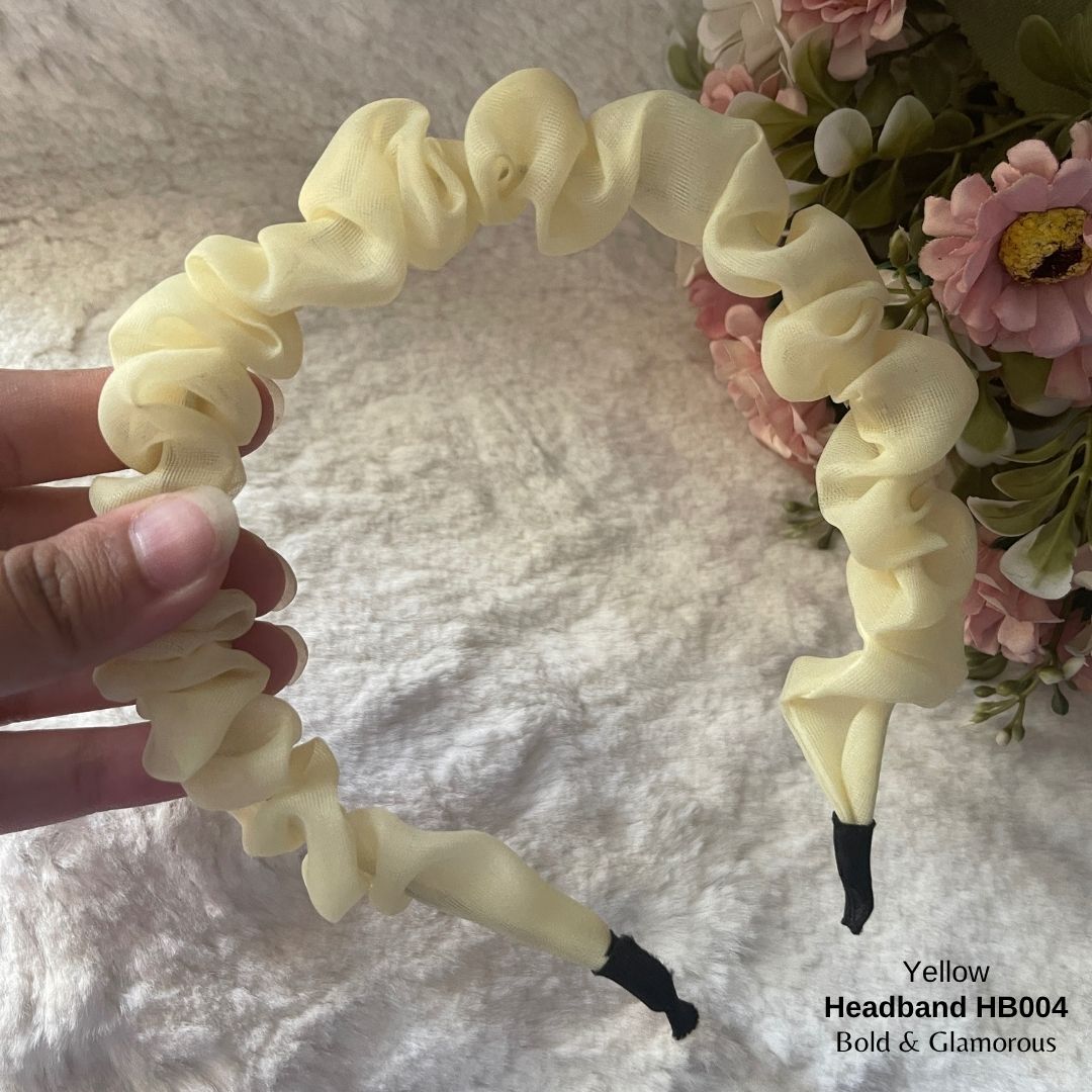 Headband | HB004 | Yellow