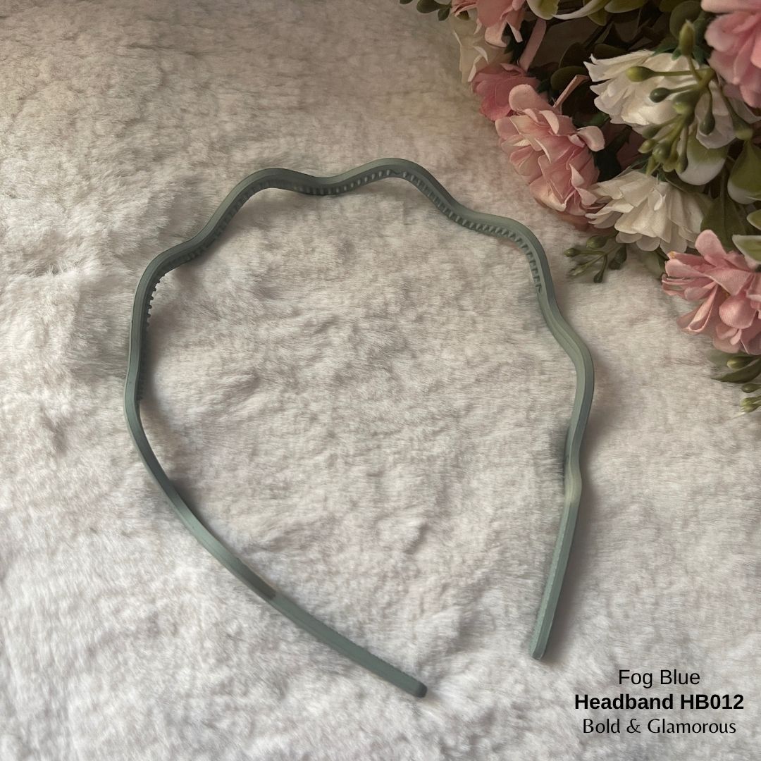 Headband | HB012 | Fog Blue