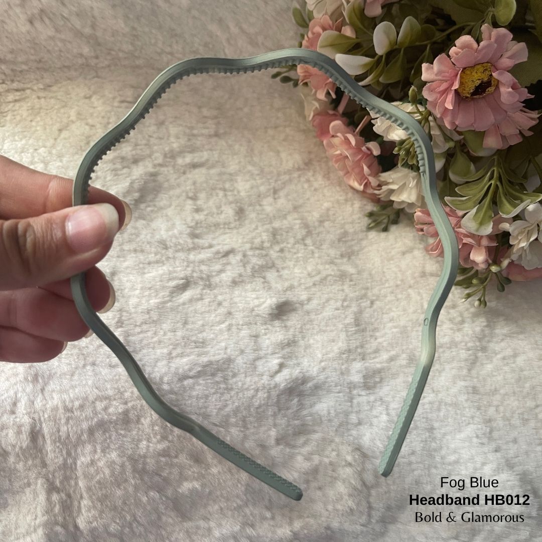 Headband | HB012 | Fog Blue