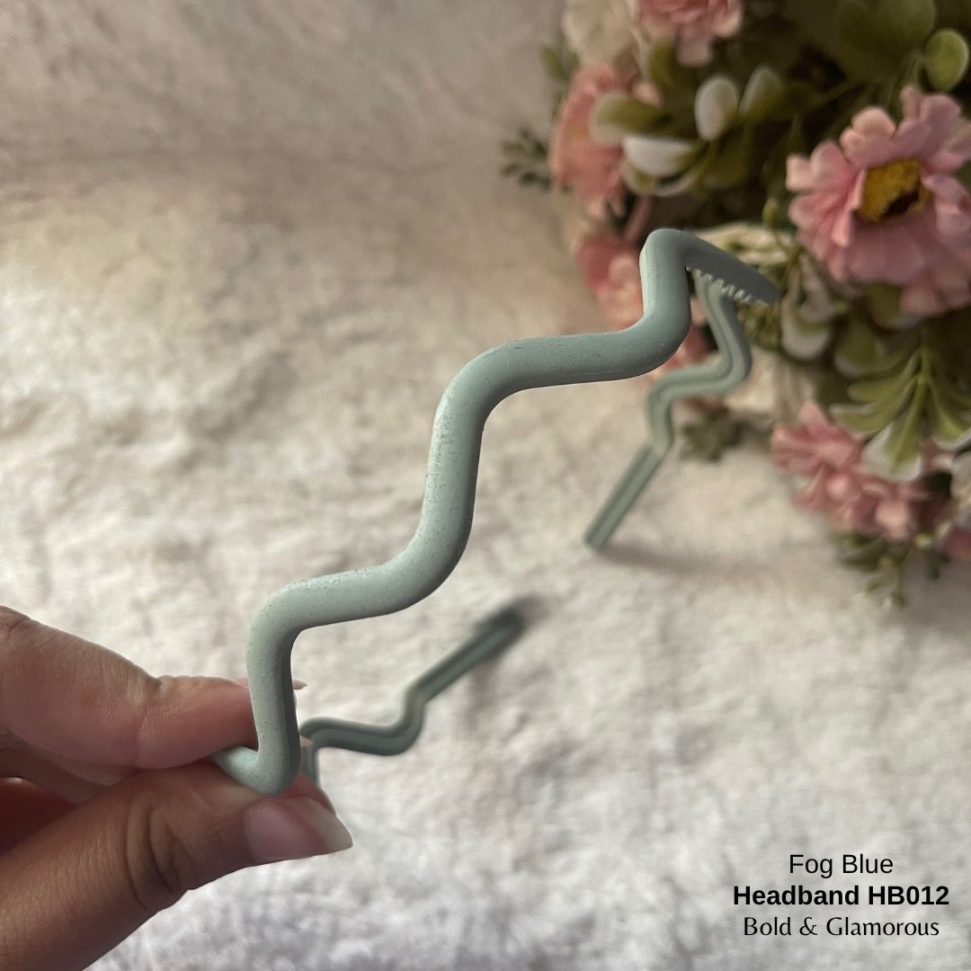 Headband | HB012 | Fog Blue