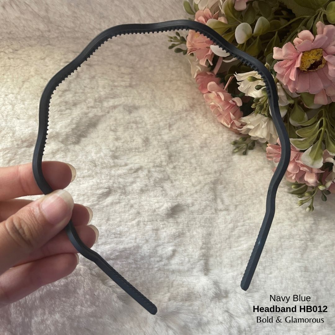 Headband | HB012 | Navy Blue