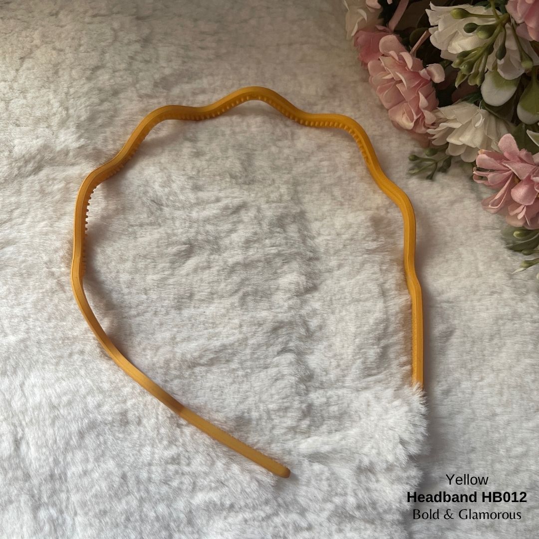 Headband | HB012 | Yellow