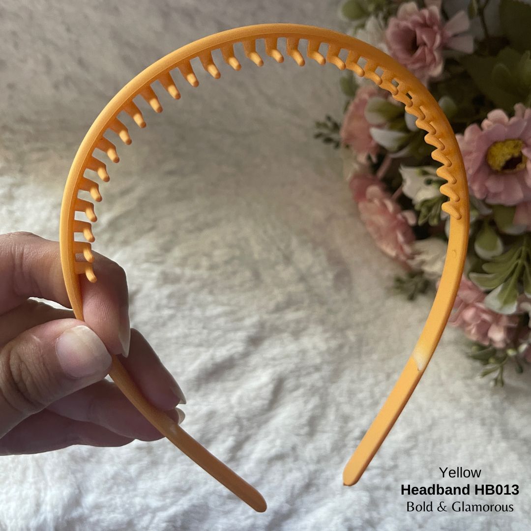 Headband | HB013 | Yellow