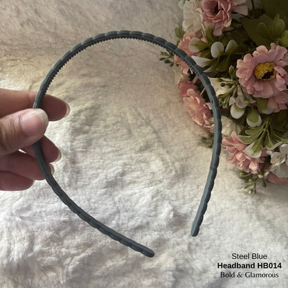 Headband | HB014 | Steel Blue