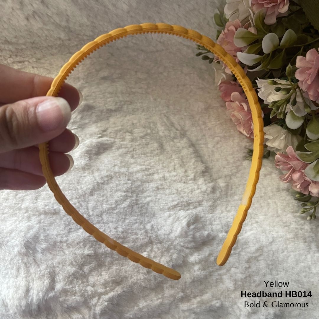 Headband | HB014 | Yellow