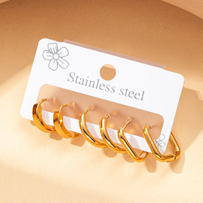 Hoop Earring Set | STHES003 | Set#3