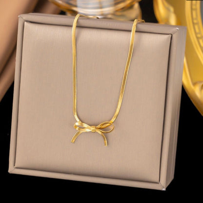 Necklace | SN299 | Choker Bow