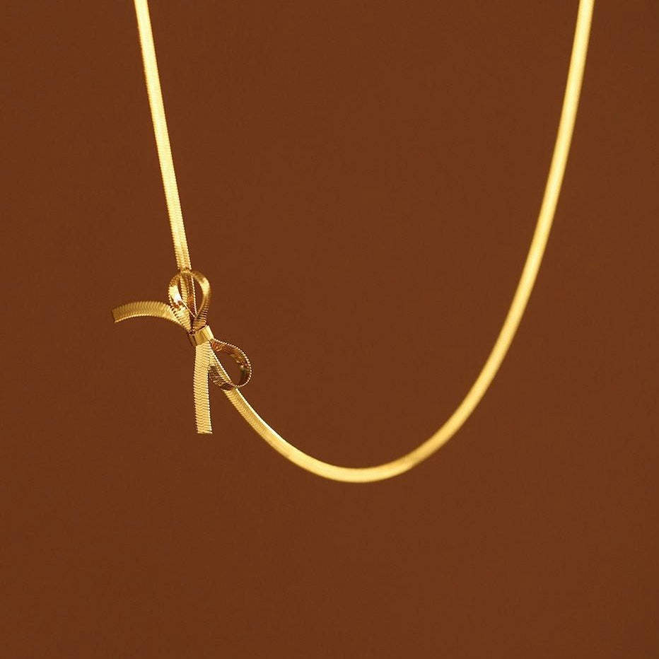 Necklace | SN299 | Choker Bow